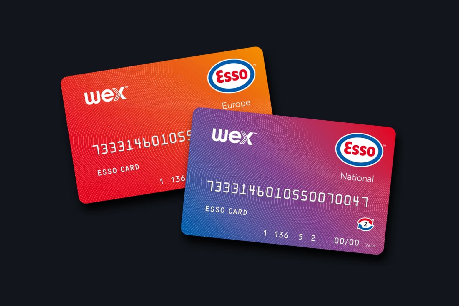 Die Tankkarten Esso Card National und Esso Card Europe